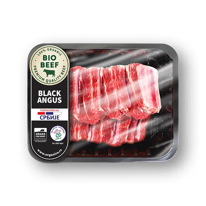 Organska juneća rebra Black Angus 1kg