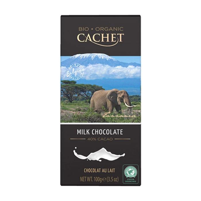 Organska čokolada mlečna cachet 100g