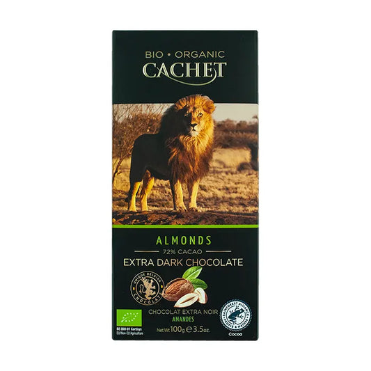 Organska čokolada kakao badem Cashet 90g