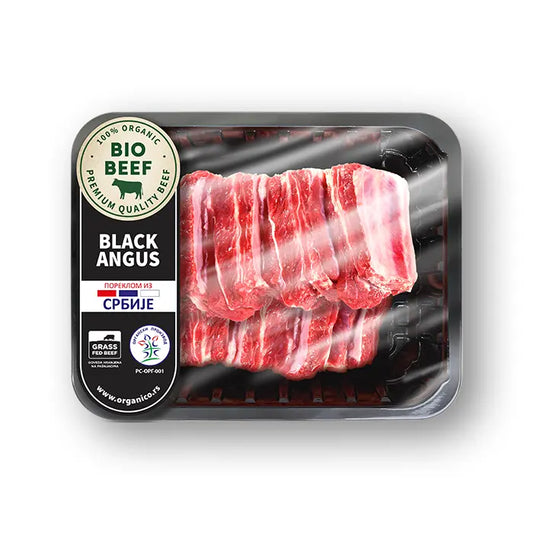 Organska juneća rebra Black Angus 1kg