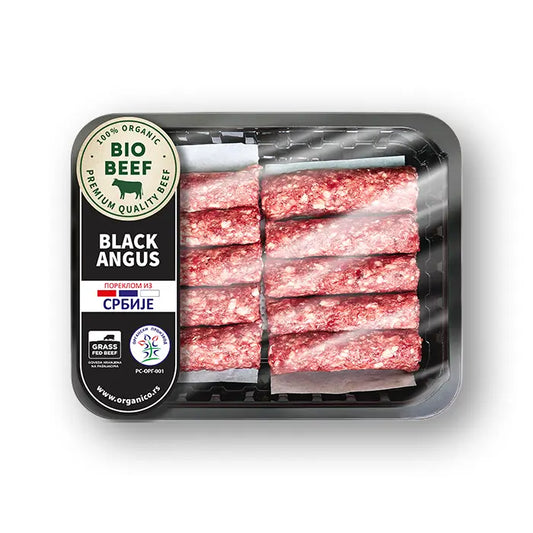 Organski juneći ćevapi Black Angus 1kg