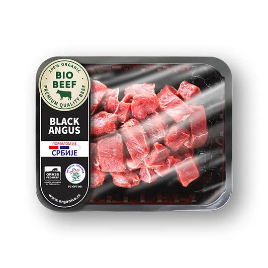 Organsko juneće meso za gulaš  Black Angus 1kg