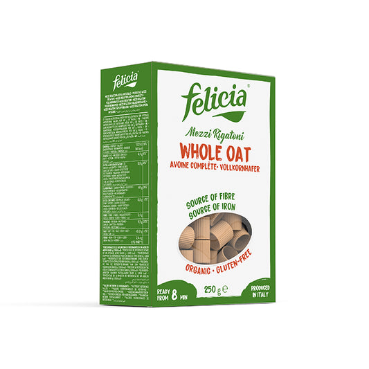 Organska testenina rigatoni od ovsa bez glutena 250g
