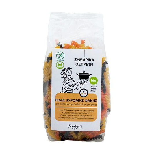 Organska testenina fusili od tri vrste sočiva bez glutena 225g