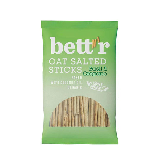 Organske grisine od ovsa sa bosiljkom i origanom bez glutena50g