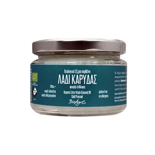 Organsko devičansko kokosovo ulje bez glutena 200g