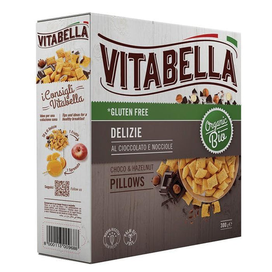 Organske cerealije sa čokoladom i lešnikom bez glutena Vitabella 300g