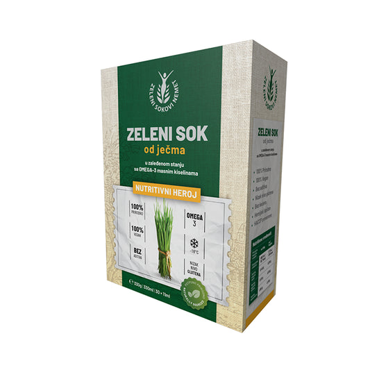 Zamrznuti zeleni sok od ječma 330ml