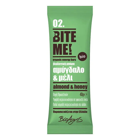 Organski proteinski bar sa medom 40g