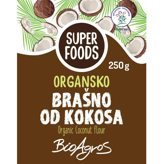 Organsko brašno od kokosa 250g