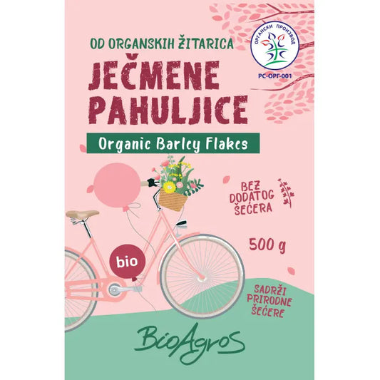 Organske ječmene pahuljice 500g