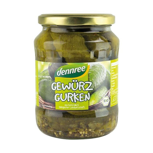Organski kiseli krastavci u tegli 670g