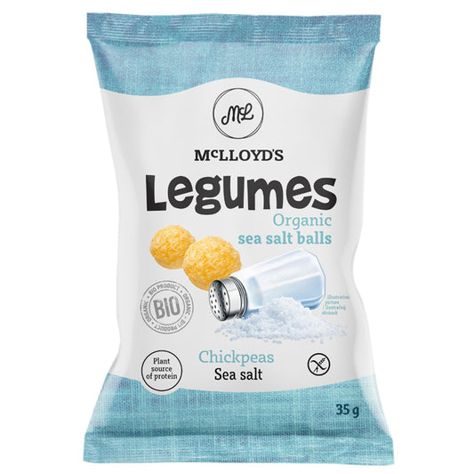 Organski flips od leblebije sa morskom soli bez glutena 35g