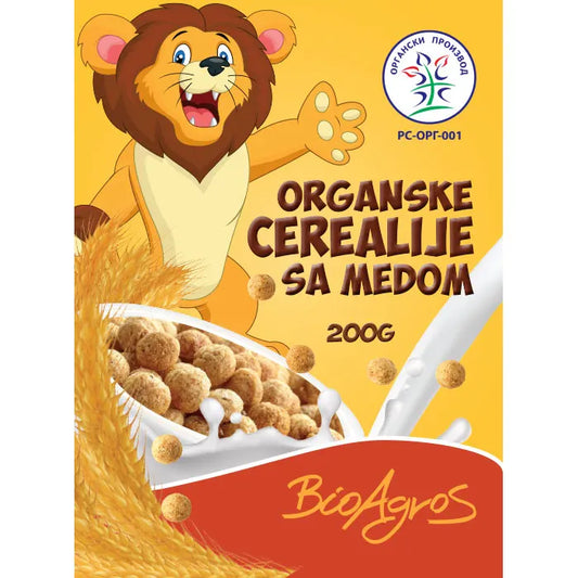 Organske cerealije sa medom 200g