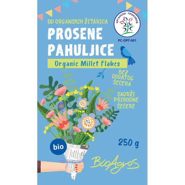 Organske pahuljice od prosa 250g