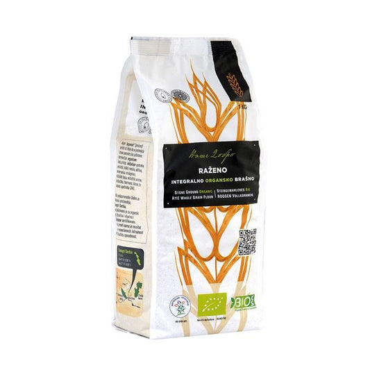 Organsko raženo integralno brašno 1kg