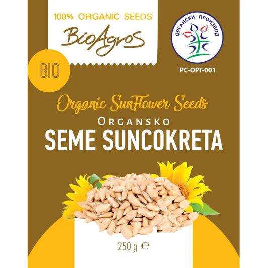 Organsko seme suncokreta 250g